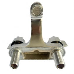 LFB0014 4 Inch C-C Lead-Free Brass Center with Stainless Pop-Up